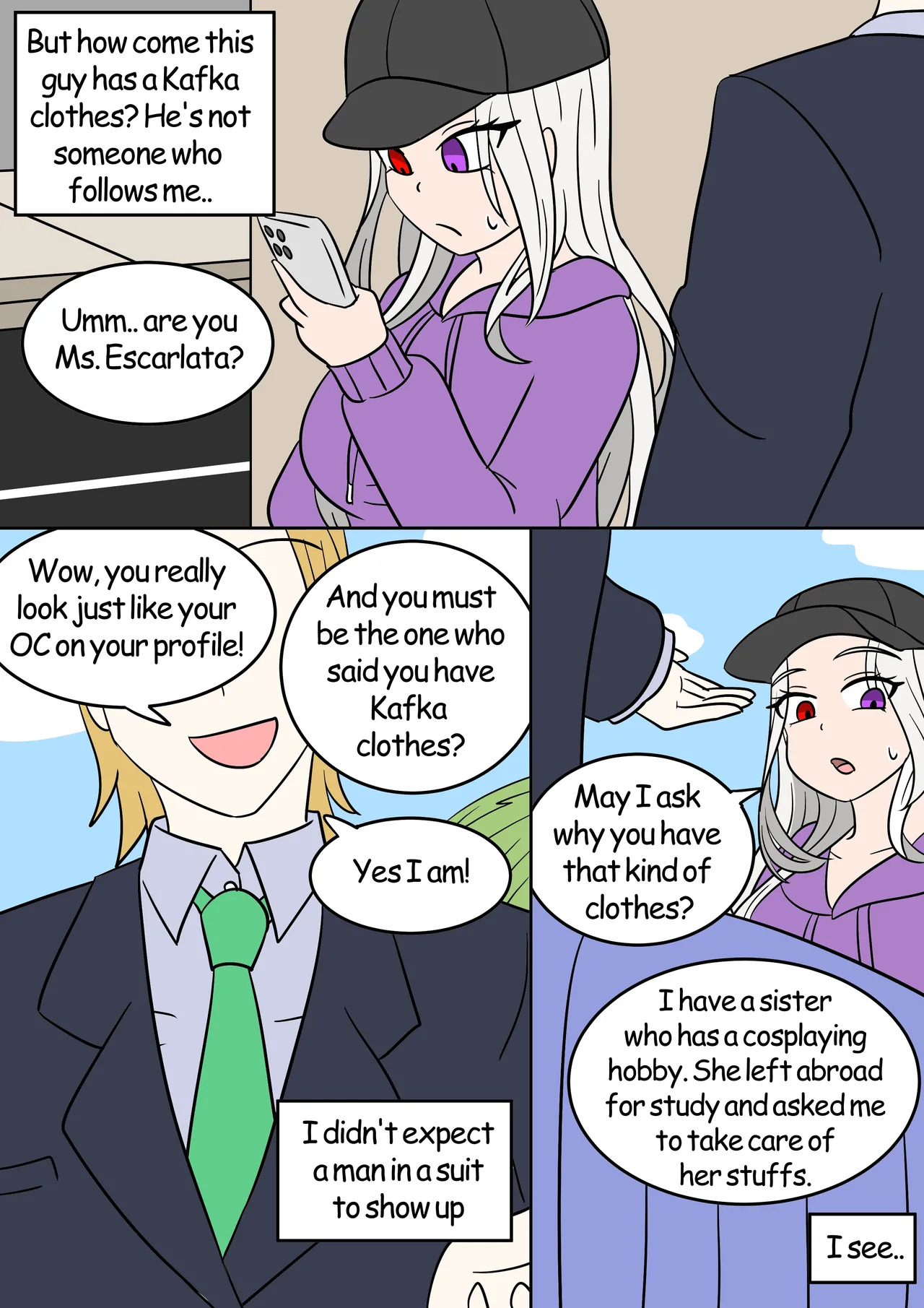 [Vel] Waking up as OC [English] - Page 9