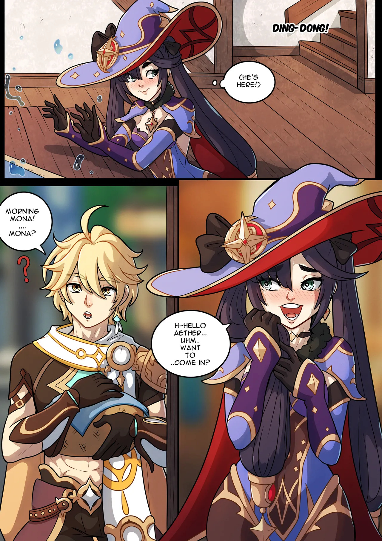 [Kinkymation] Written in the Stars (Genshin Impact) (Fertilization Edit) - Page 19