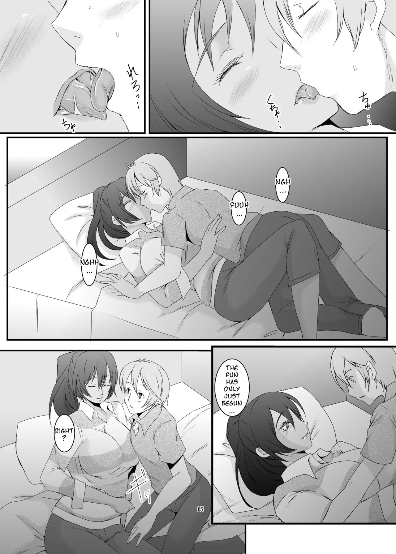 [Sprechchor (Eguchi Chibi)] Oku-sama wa Moto Yariman -Besluted- 1-8 These Women Were Former Sluts -Besluted- 1-8 [English] [Digital] - Page 16