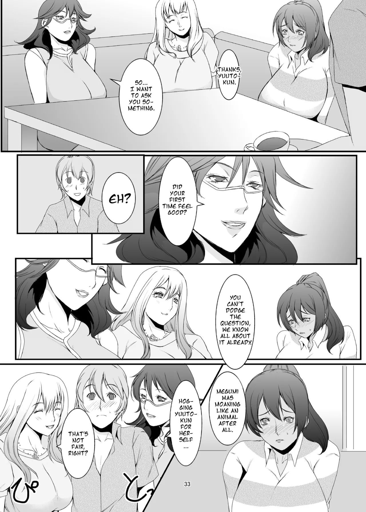 [Sprechchor (Eguchi Chibi)] Oku-sama wa Moto Yariman -Besluted- 1-8 These Women Were Former Sluts -Besluted- 1-8 [English] [Digital] - Page 34