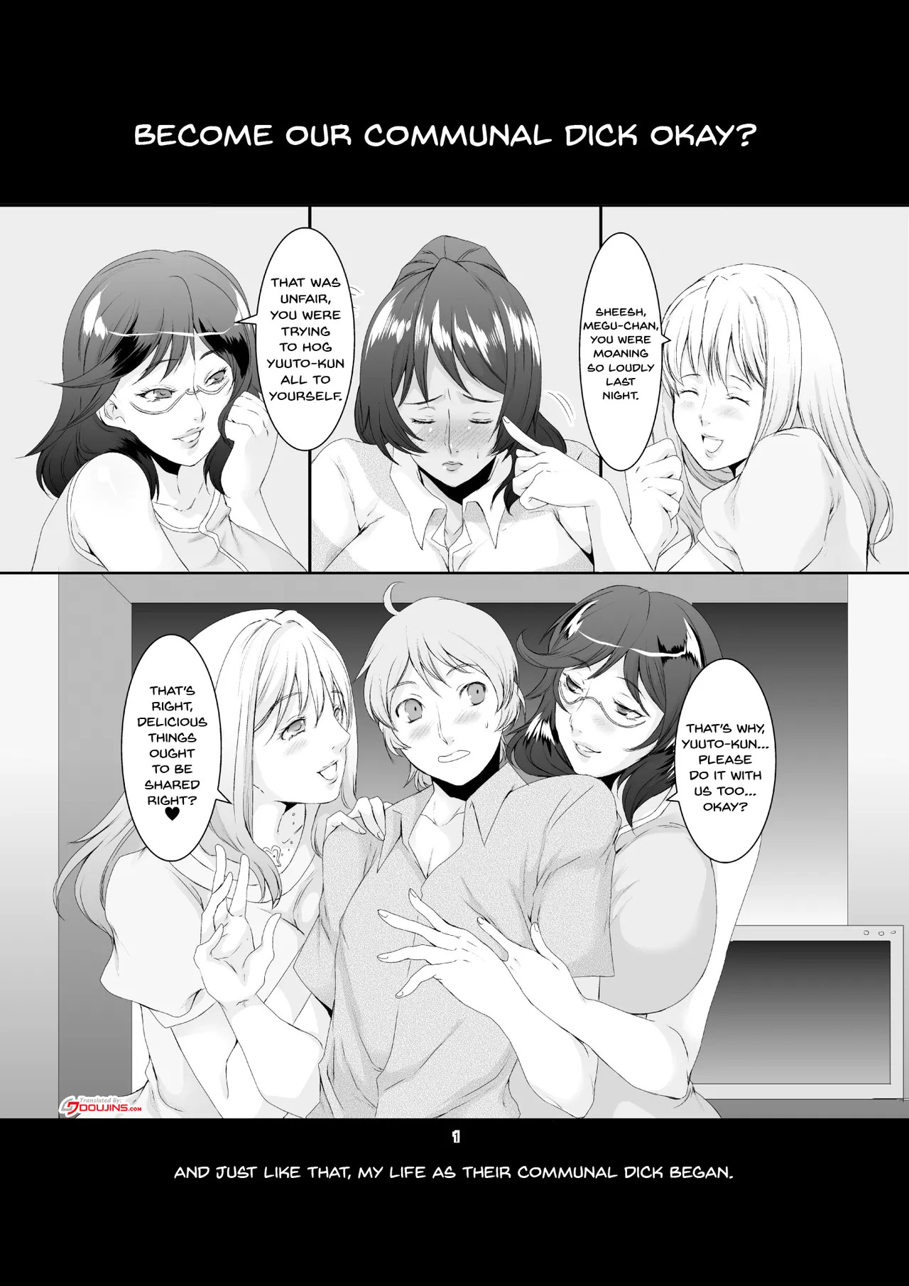 [Sprechchor (Eguchi Chibi)] Oku-sama wa Moto Yariman -Besluted- 1-8 These Women Were Former Sluts -Besluted- 1-8 [English] [Digital] - Page 39