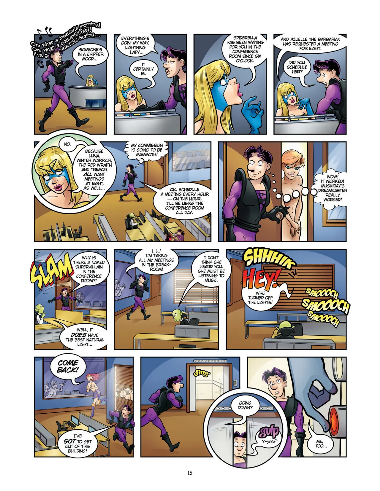 Evil Inc. After Dark Vol.2 - Stick 'Em Up - Page 16