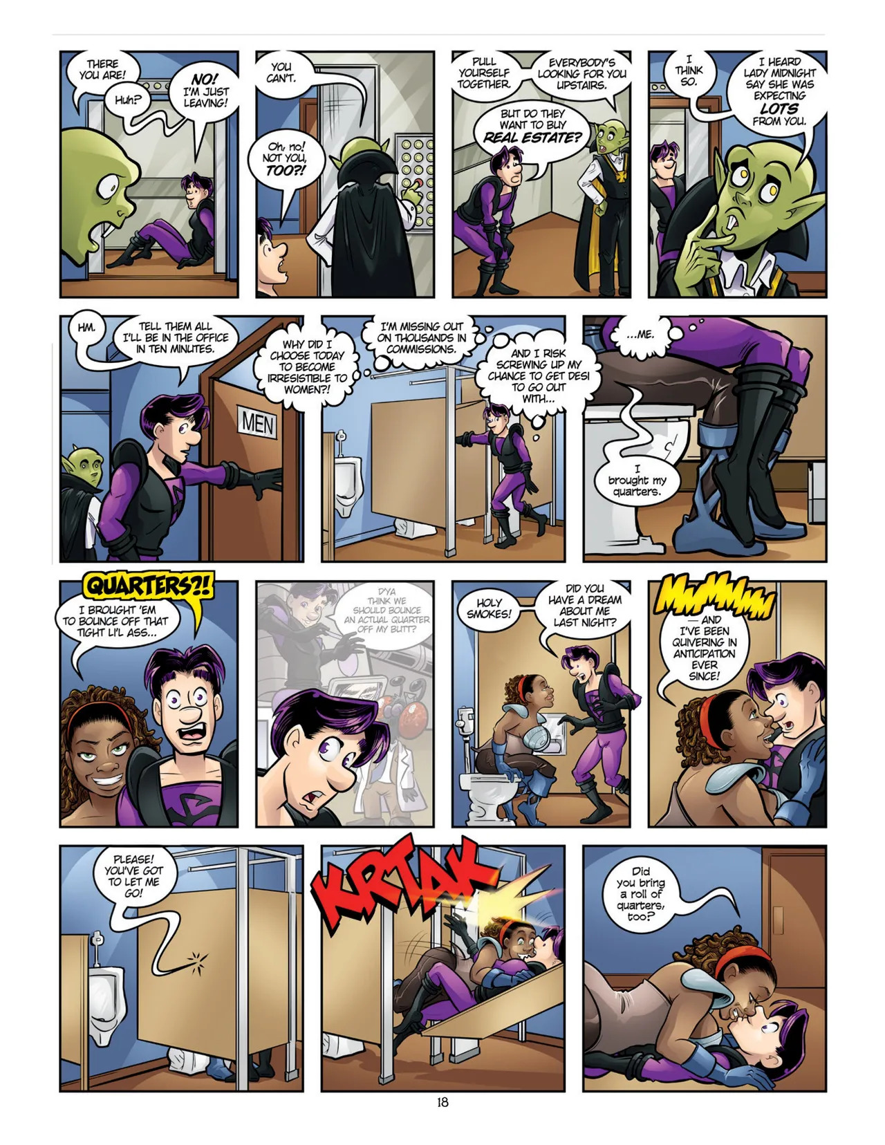 Evil Inc. After Dark Vol.2 - Stick 'Em Up - Page 19