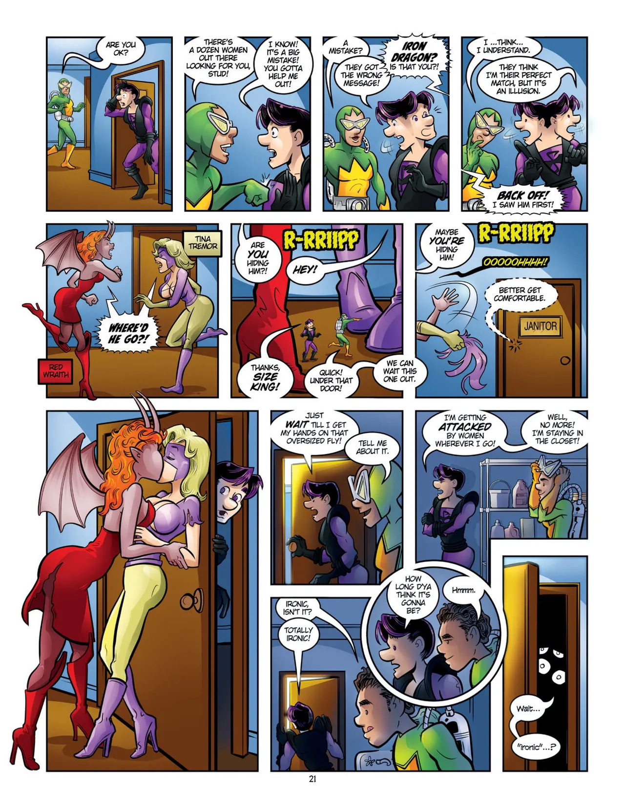 Evil Inc. After Dark Vol.2 - Stick 'Em Up - Page 22