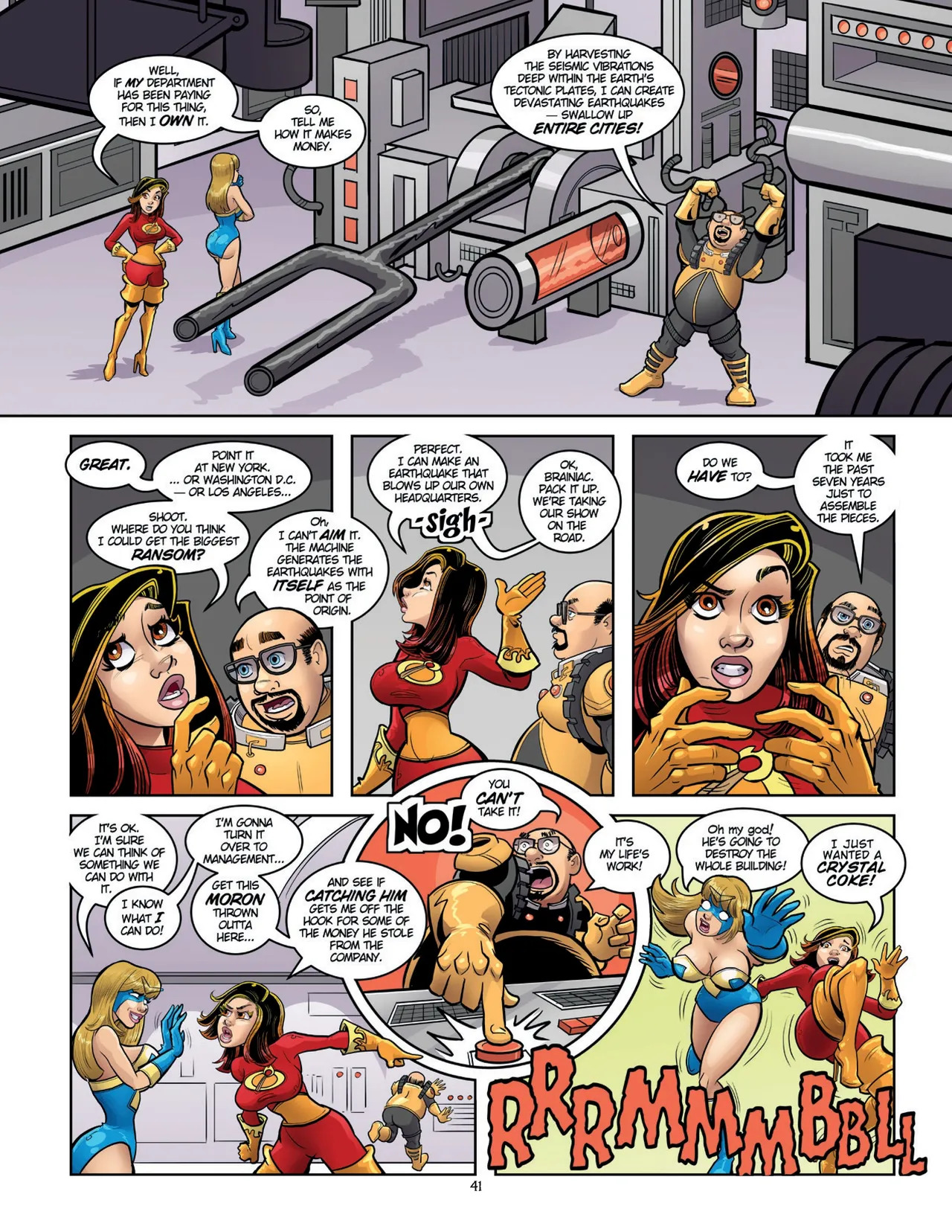 Evil Inc. After Dark Vol.2 - Stick 'Em Up - Page 42
