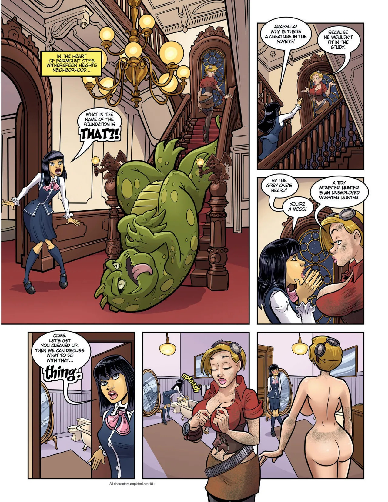 Evil Inc. After Dark Vol.2 - Stick 'Em Up - Page 49