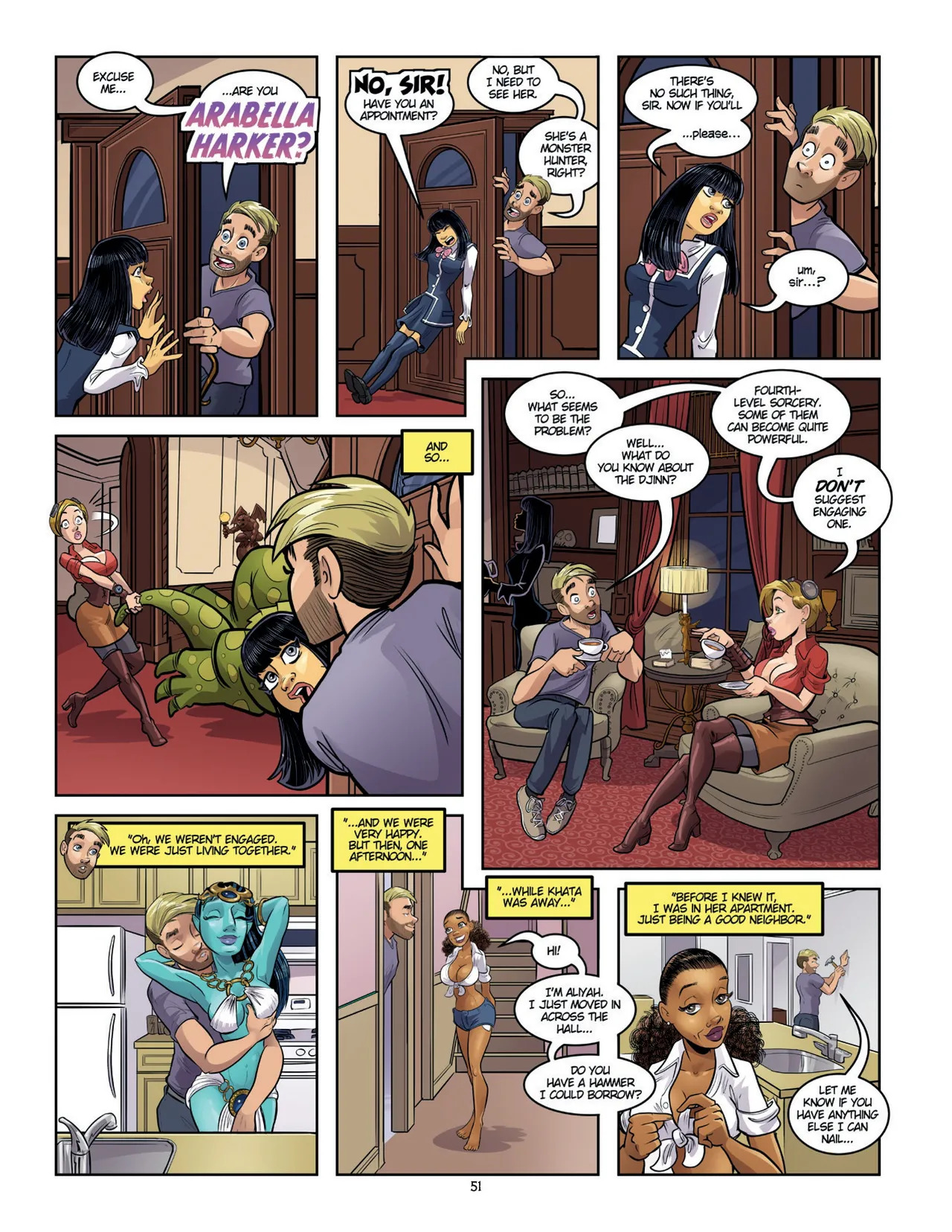 Evil Inc. After Dark Vol.2 - Stick 'Em Up - Page 52