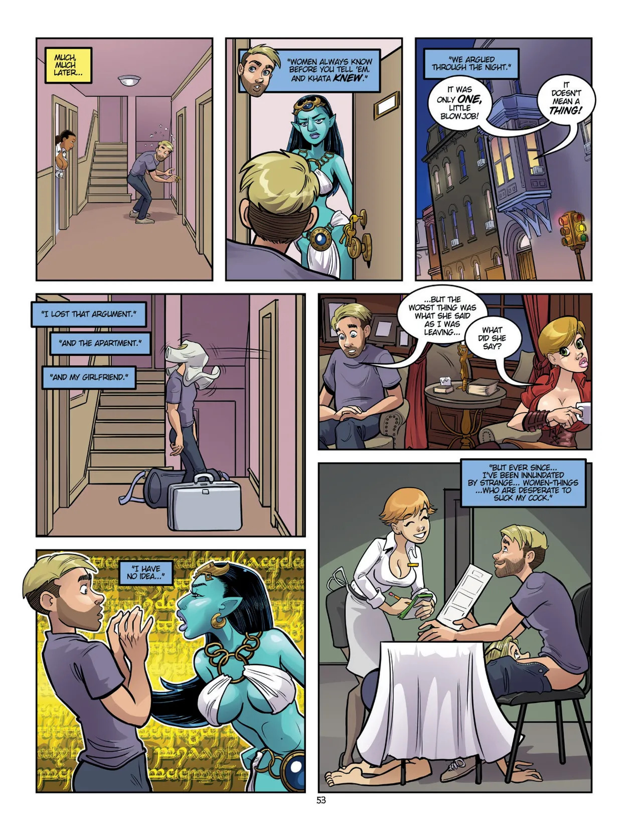 Evil Inc. After Dark Vol.2 - Stick 'Em Up - Page 54