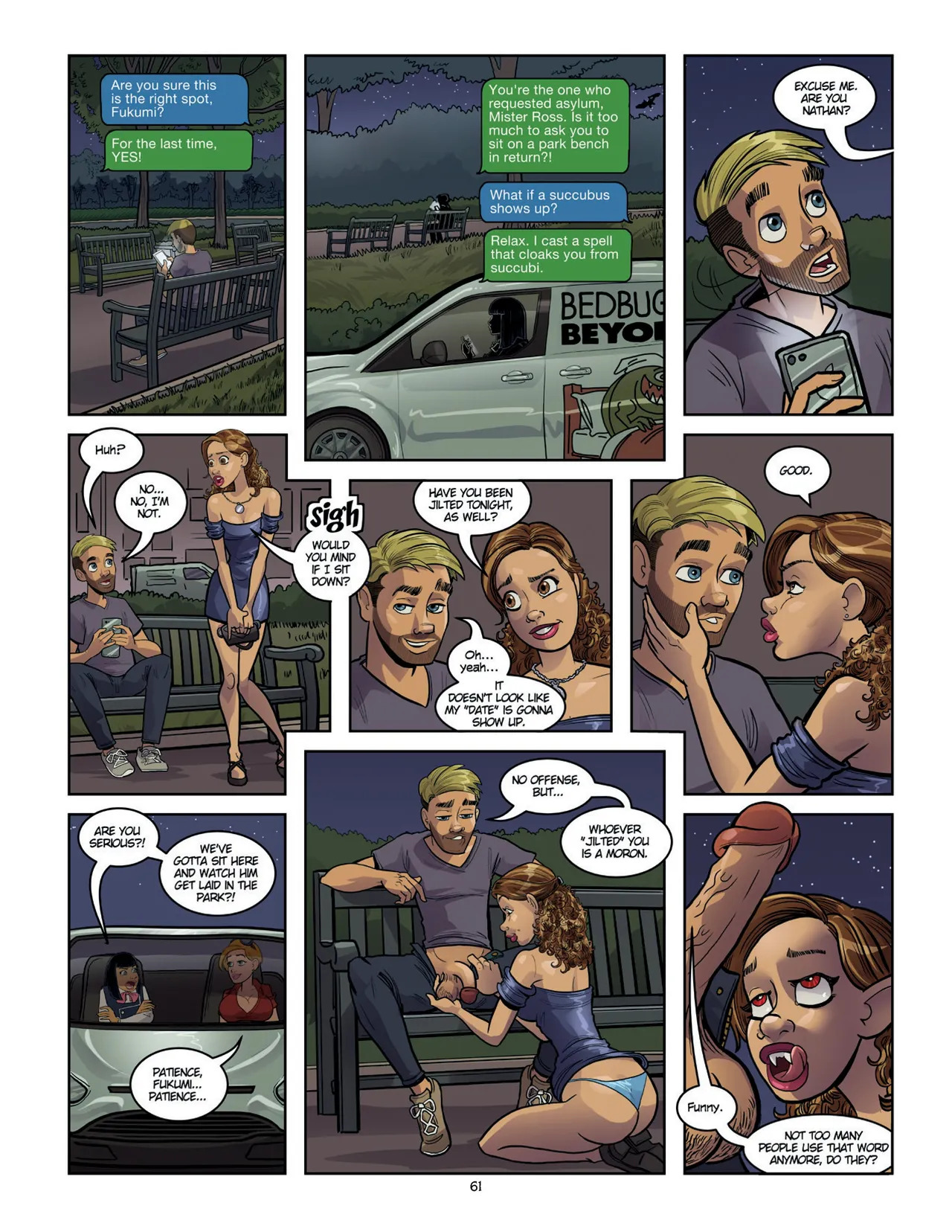 Evil Inc. After Dark Vol.2 - Stick 'Em Up - Page 62