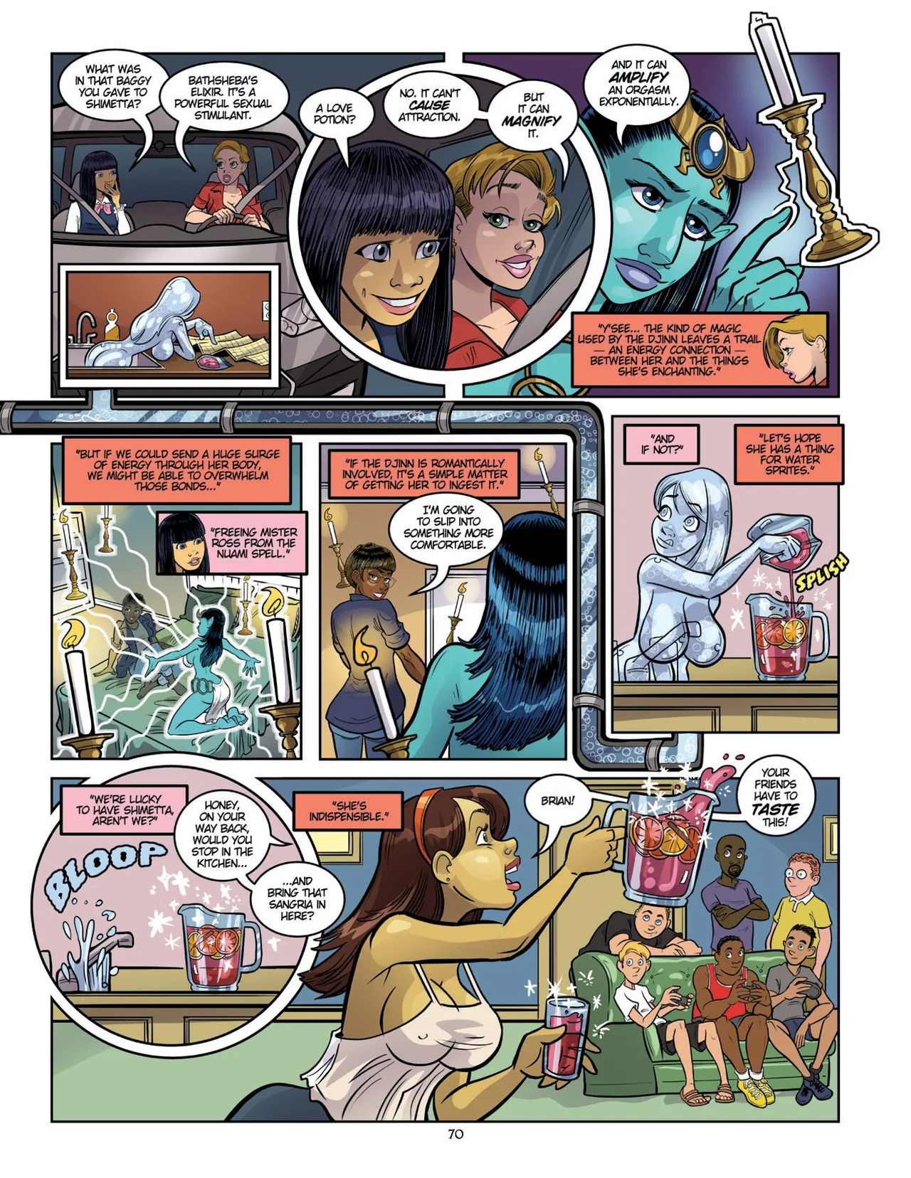 Evil Inc. After Dark Vol.2 - Stick 'Em Up - Page 71
