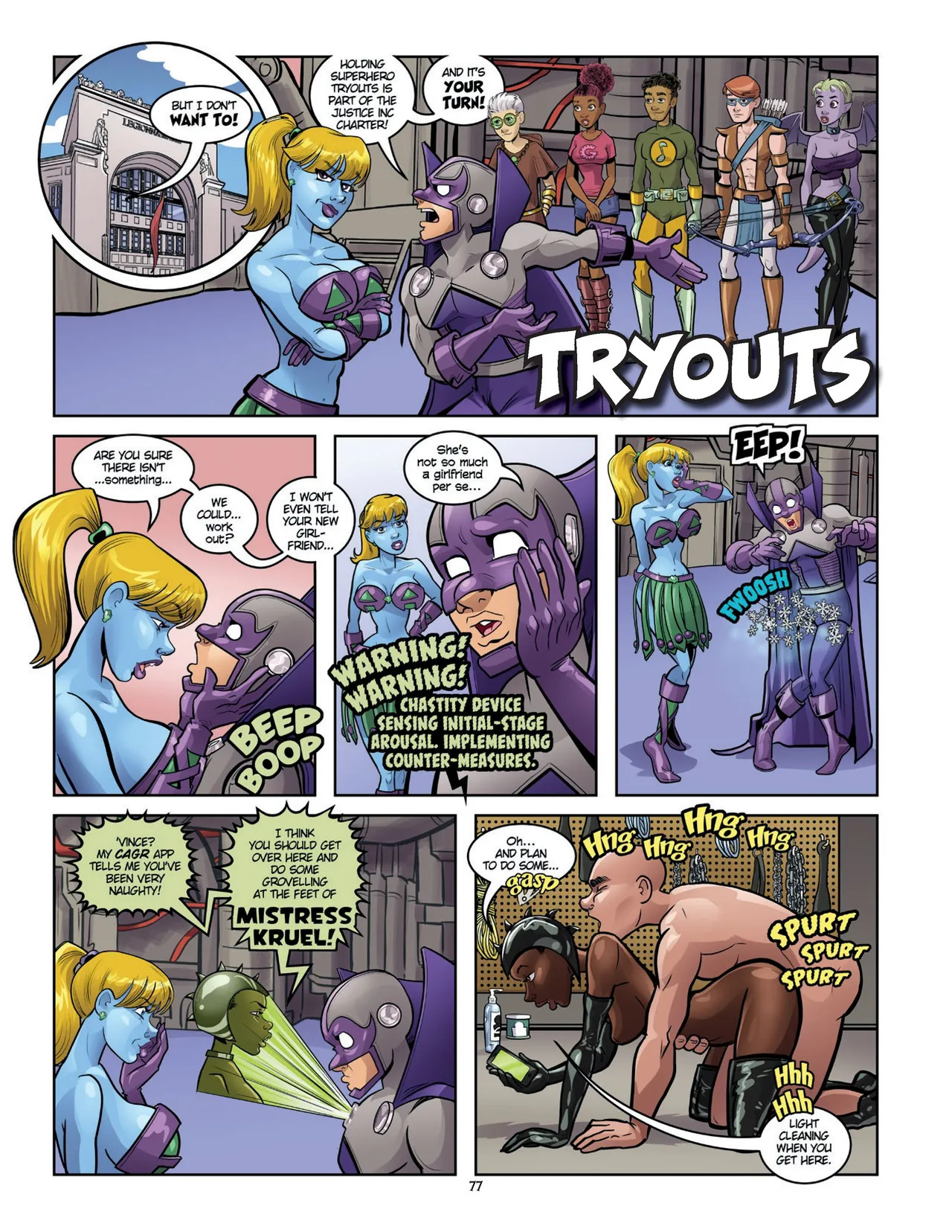 Evil Inc. After Dark Vol.2 - Stick 'Em Up - Page 78