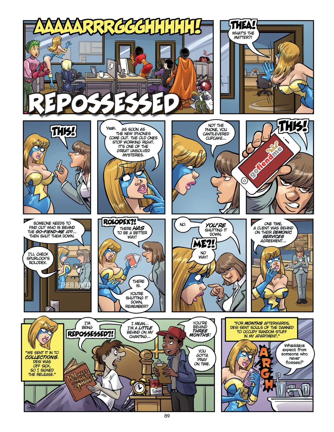 Evil Inc. After Dark Vol.2 - Stick 'Em Up - Page 90