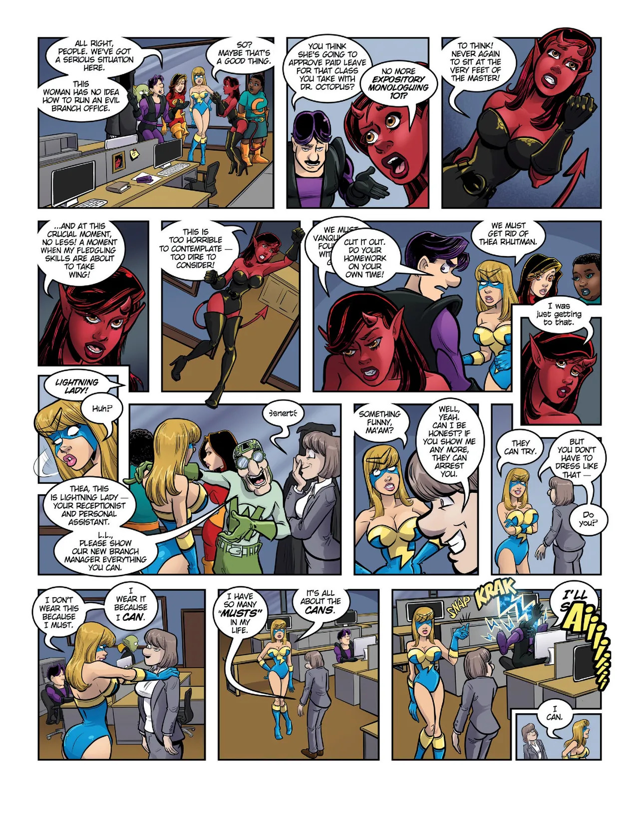 Evil Inc. After Dark Vol.3 - Under New Management - Page 10