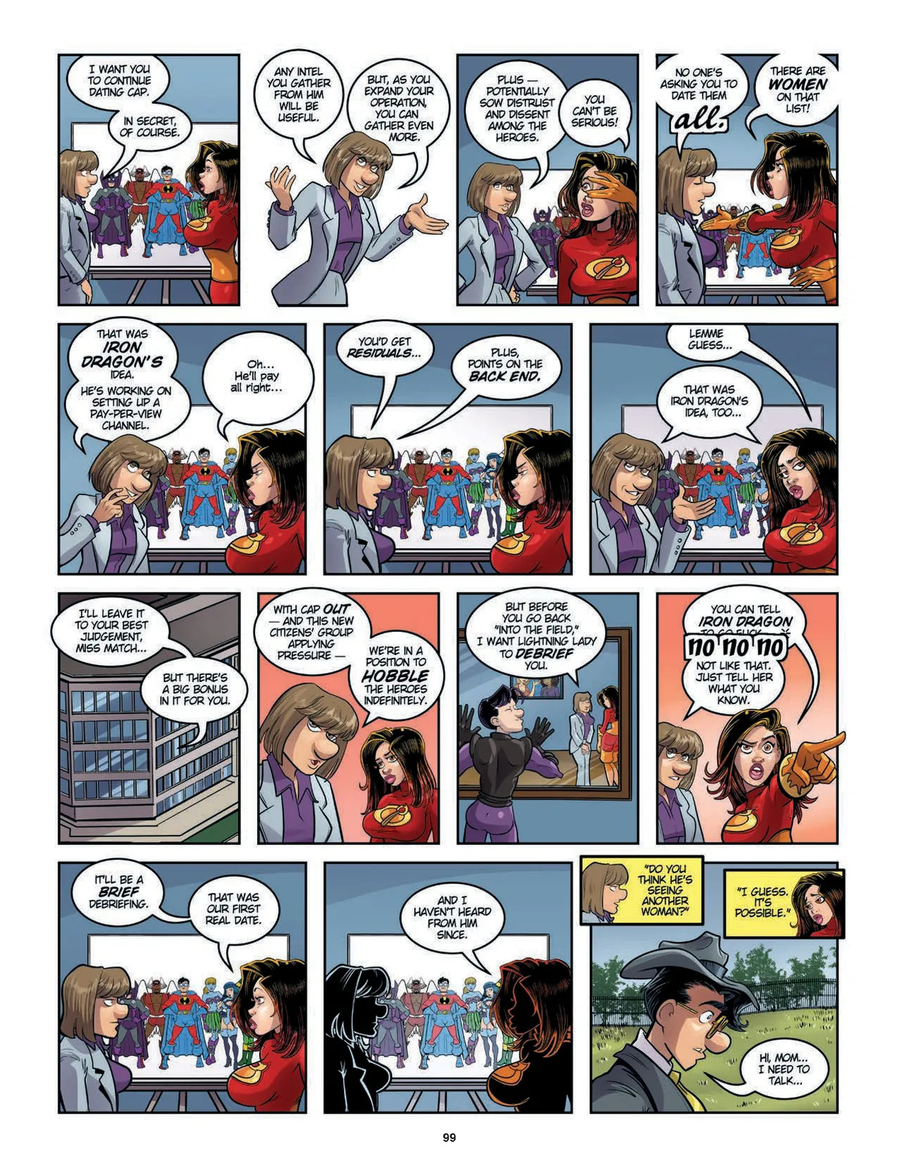 Evil Inc. After Dark Vol.4 - Middle Management - Page 100