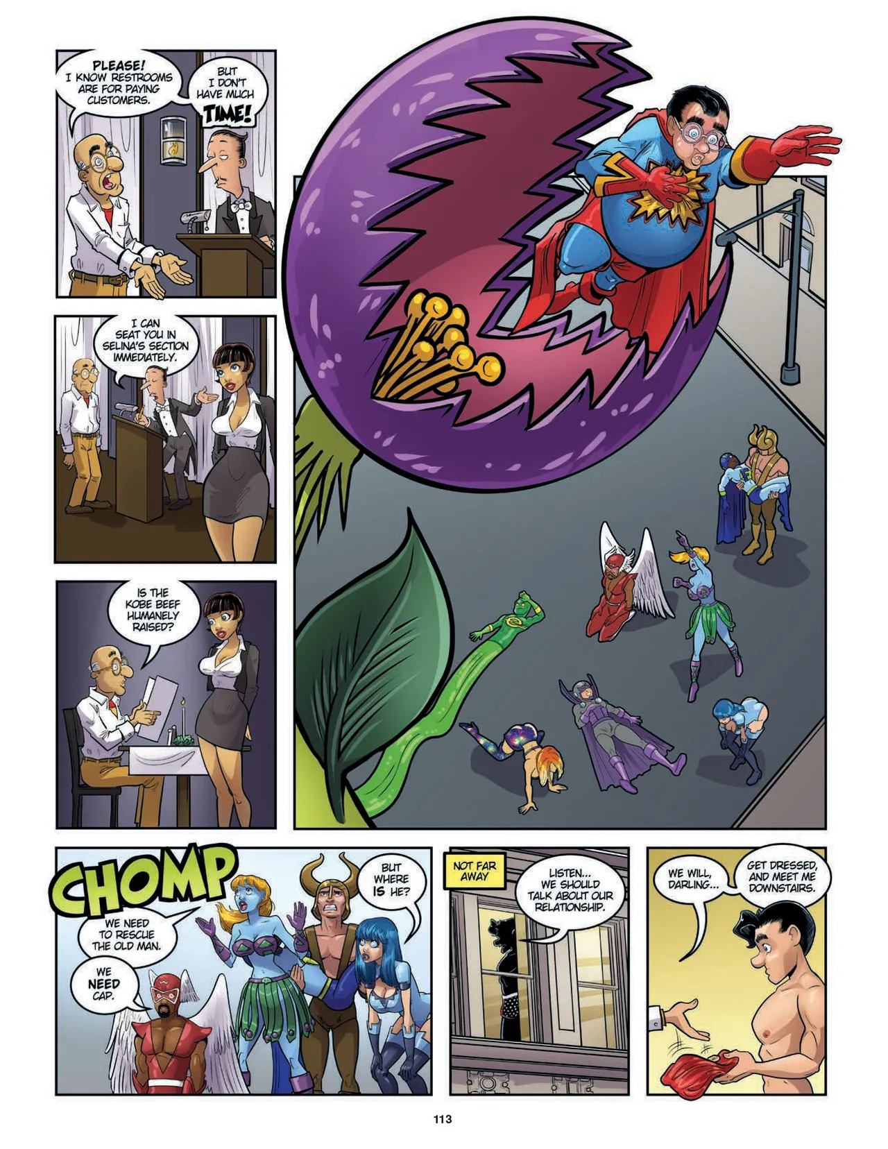 Evil Inc. After Dark Vol.4 - Middle Management - Page 114