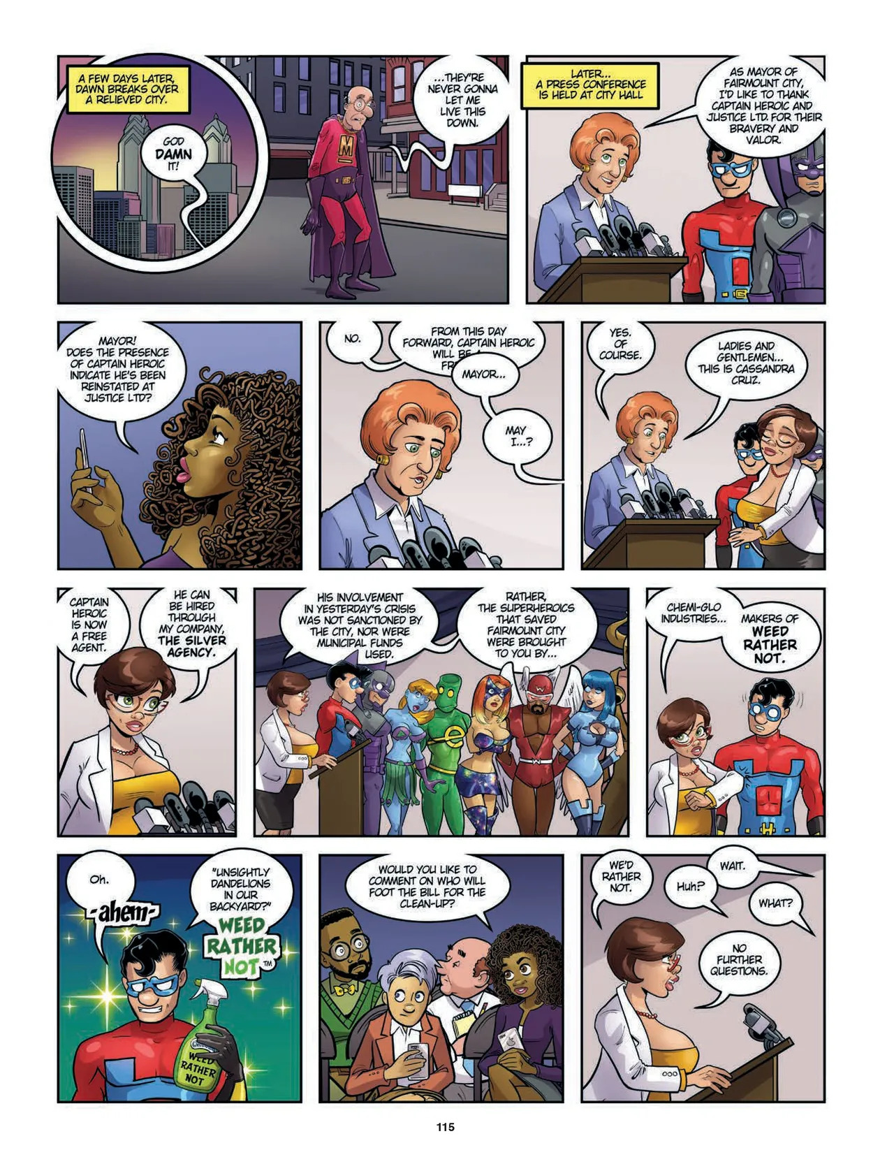 Evil Inc. After Dark Vol.4 - Middle Management - Page 116