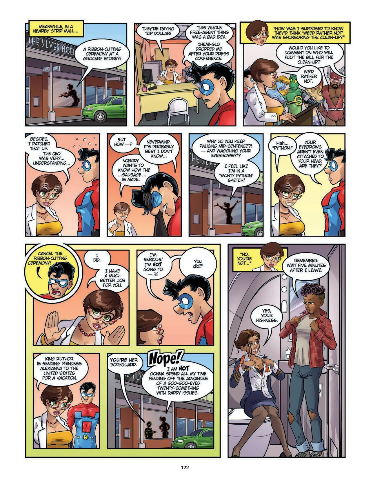 Evil Inc. After Dark Vol.4 - Middle Management - Page 123