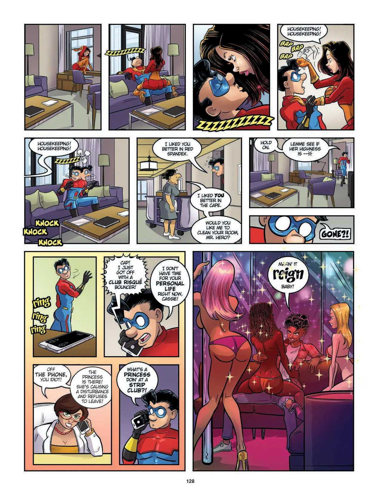 Evil Inc. After Dark Vol.4 - Middle Management - Page 129