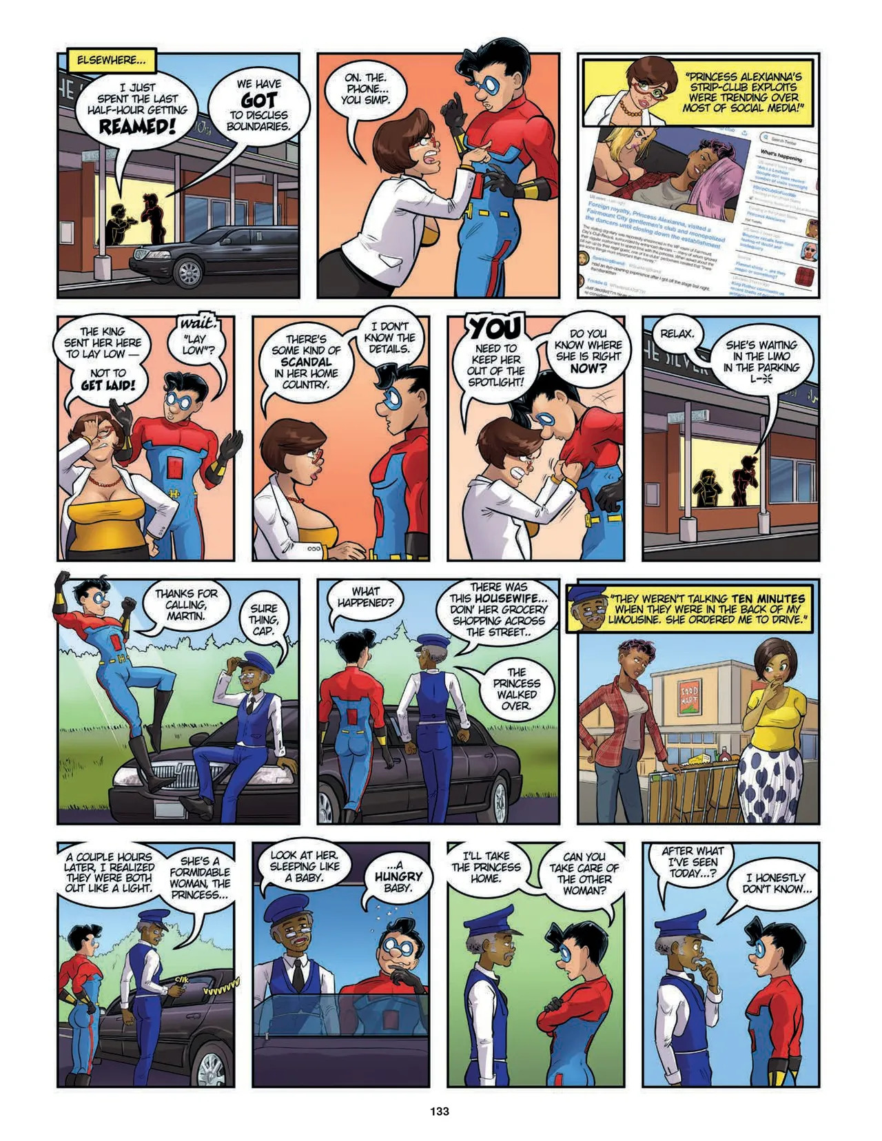 Evil Inc. After Dark Vol.4 - Middle Management - Page 134