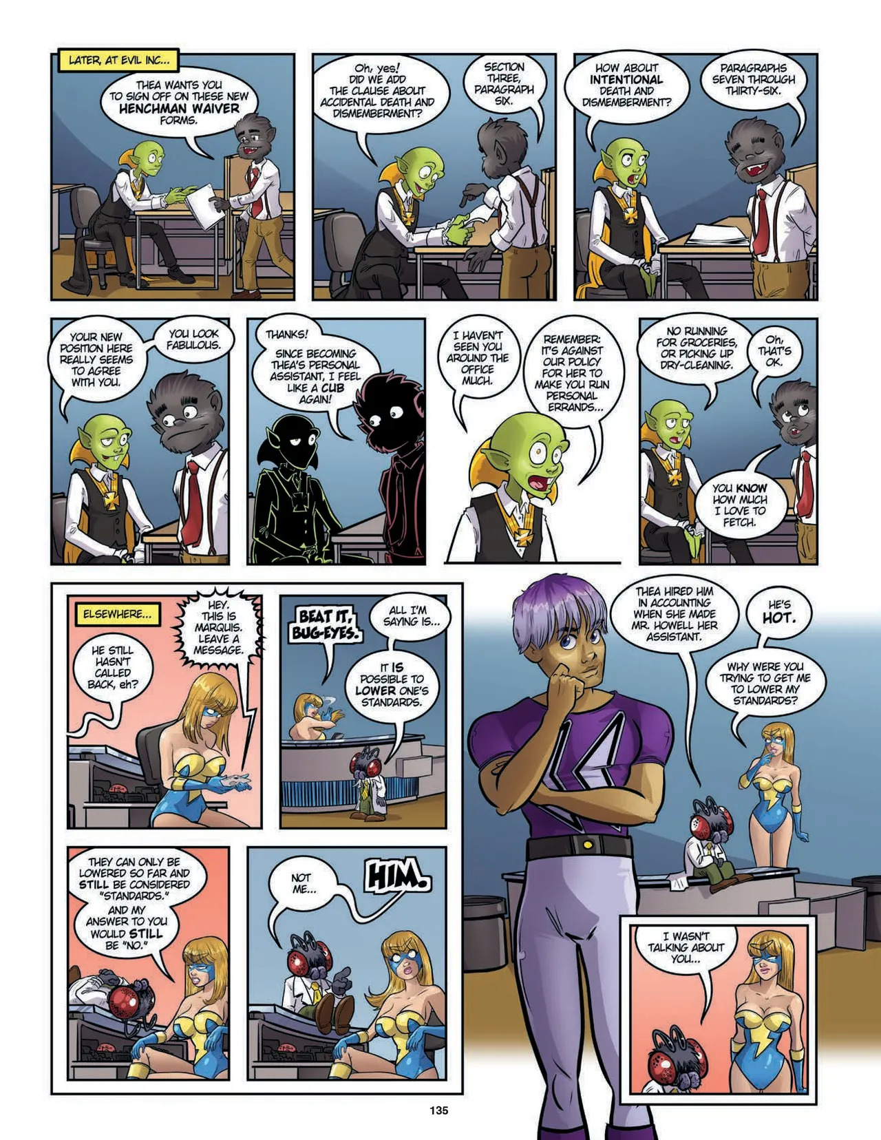 Evil Inc. After Dark Vol.4 - Middle Management - Page 136