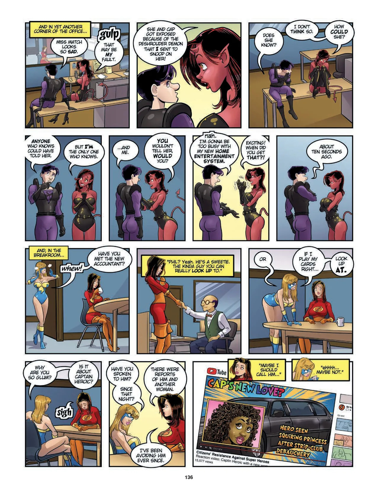 Evil Inc. After Dark Vol.4 - Middle Management - Page 137