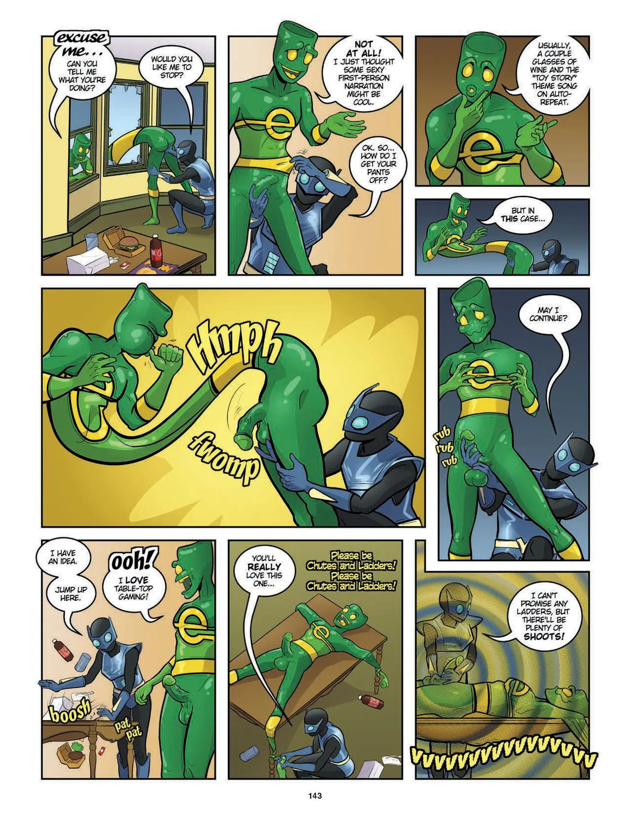 Evil Inc. After Dark Vol.4 - Middle Management - Page 144
