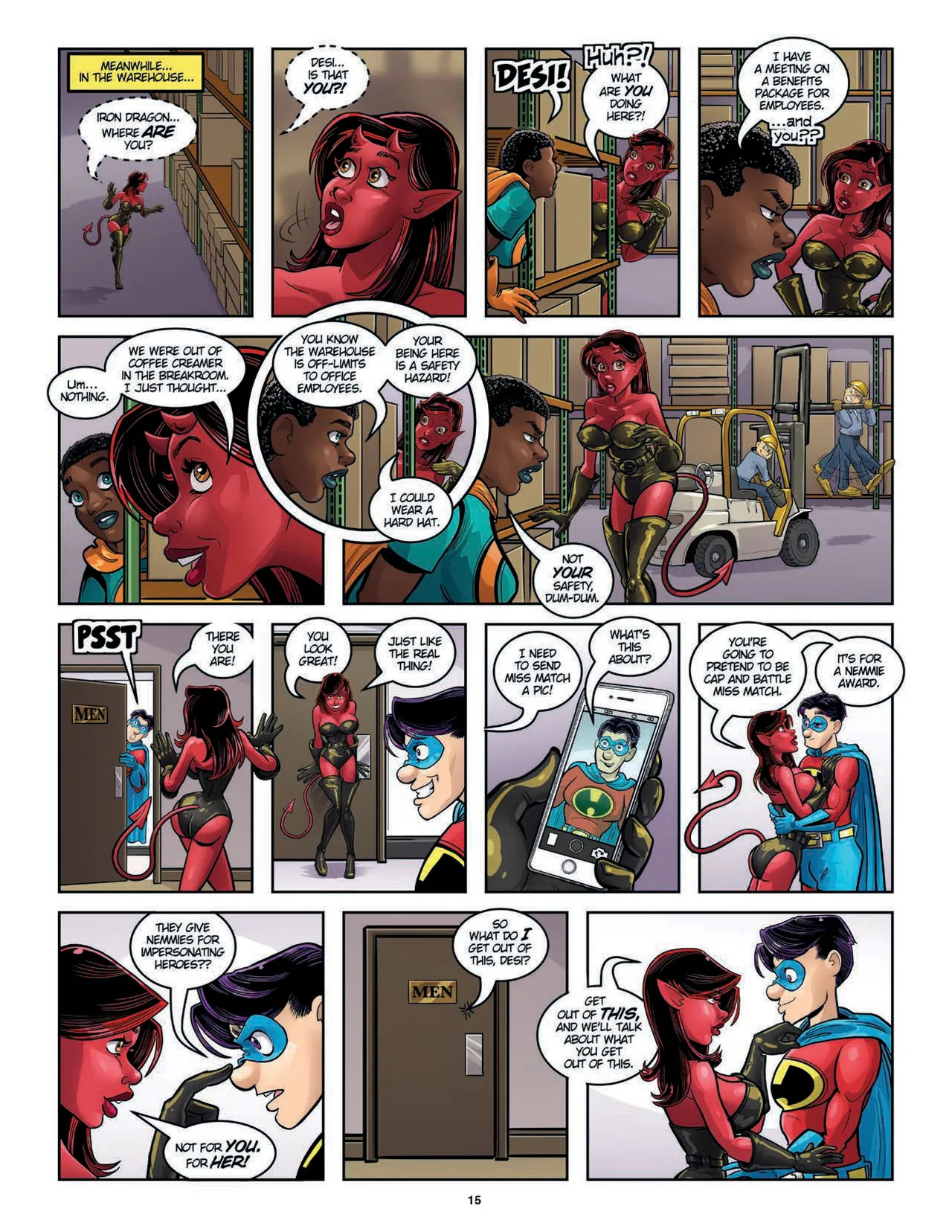 Evil Inc. After Dark Vol.4 - Middle Management - Page 16