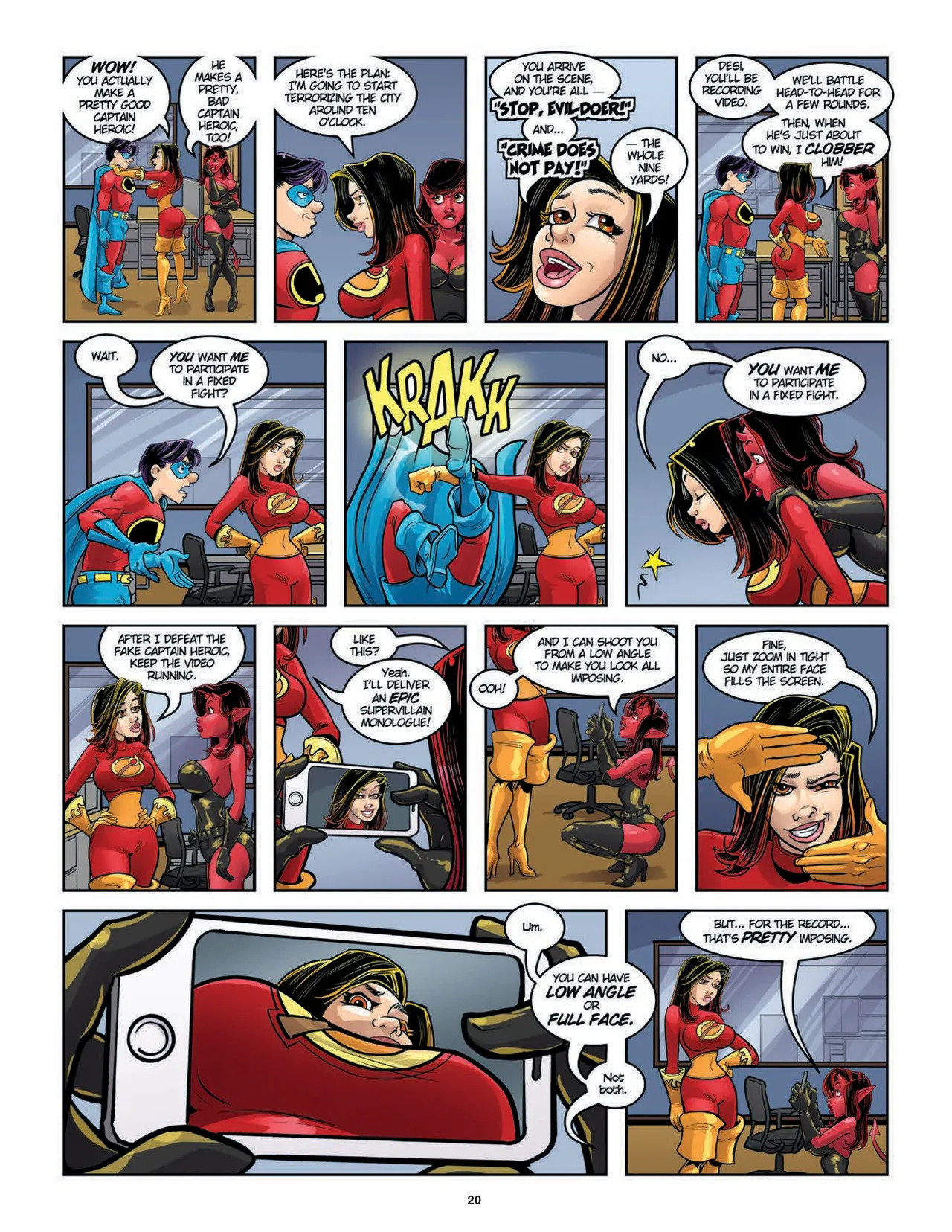 Evil Inc. After Dark Vol.4 - Middle Management - Page 21