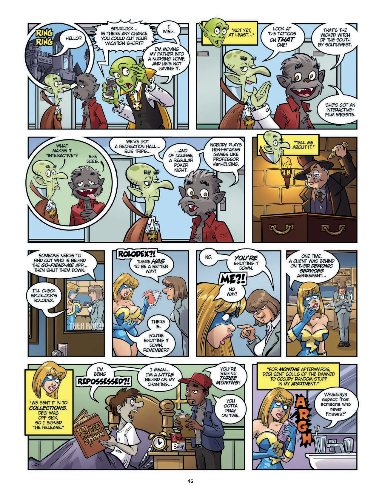 Evil Inc. After Dark Vol.4 - Middle Management - Page 46