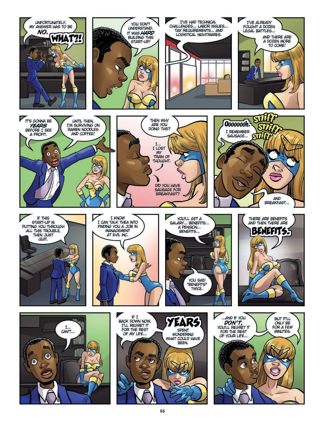 Evil Inc. After Dark Vol.4 - Middle Management - Page 56
