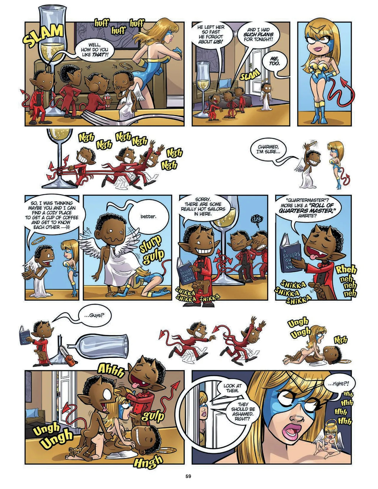 Evil Inc. After Dark Vol.4 - Middle Management - Page 60