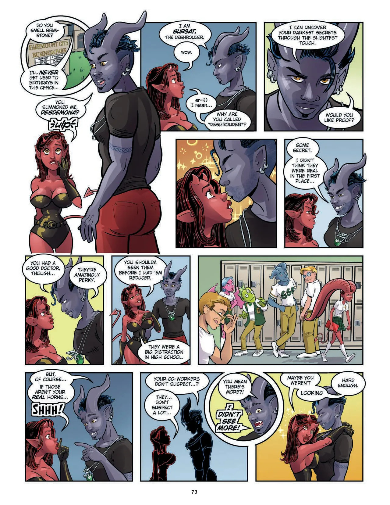 Evil Inc. After Dark Vol.4 - Middle Management - Page 74