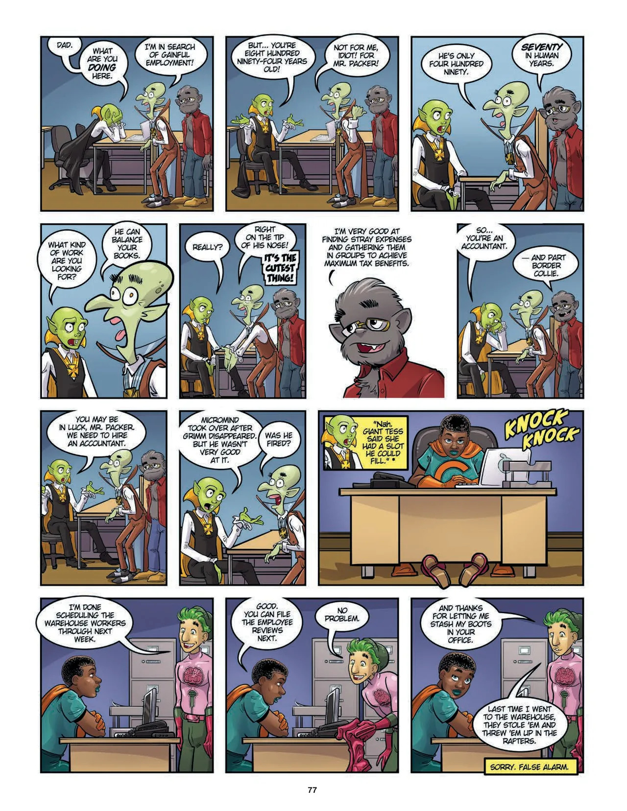 Evil Inc. After Dark Vol.4 - Middle Management - Page 78