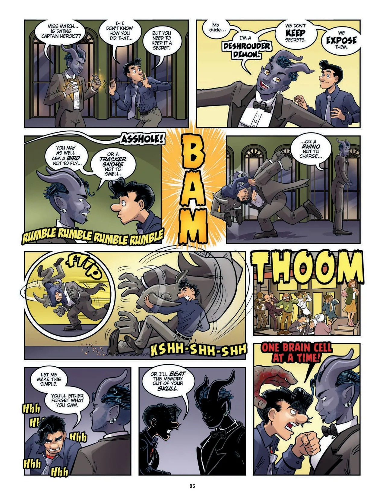 Evil Inc. After Dark Vol.4 - Middle Management - Page 86