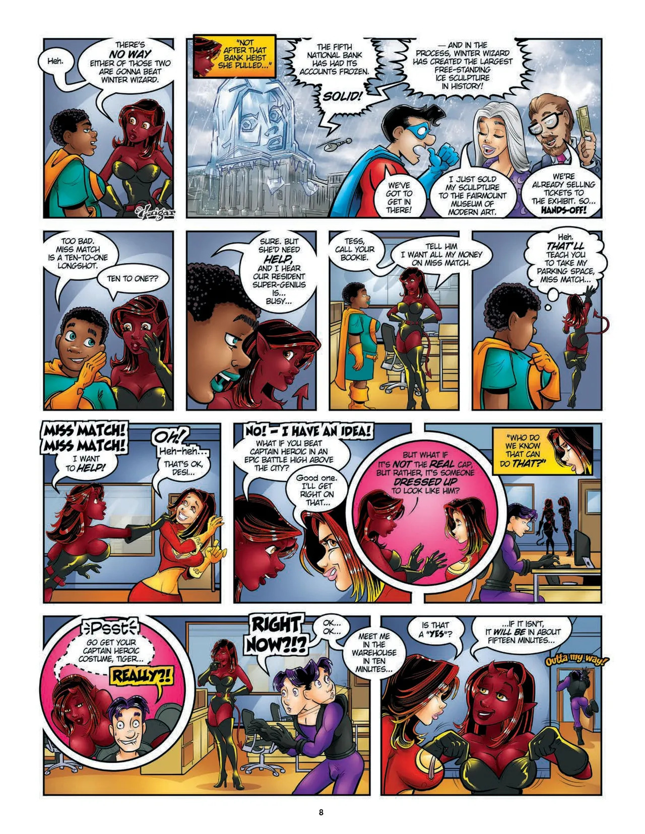 Evil Inc. After Dark Vol.4 - Middle Management - Page 9