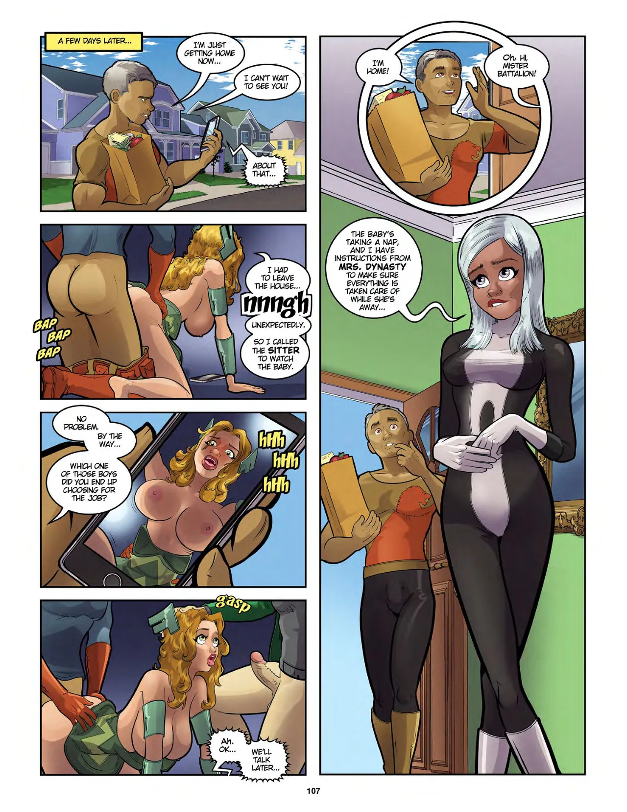 Evil Inc. After Dark Vol.5 - Full Stream Ahead - Page 108