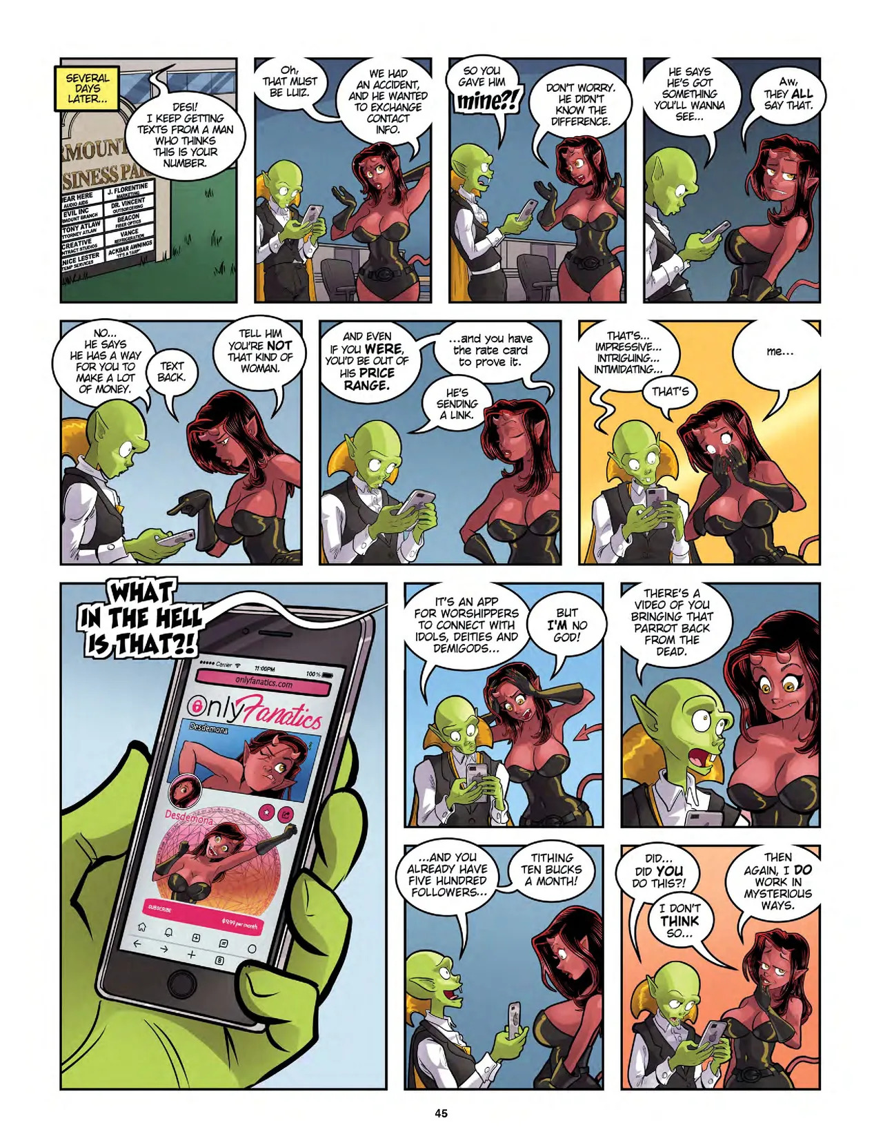 Evil Inc. After Dark Vol.5 - Full Stream Ahead - Page 46