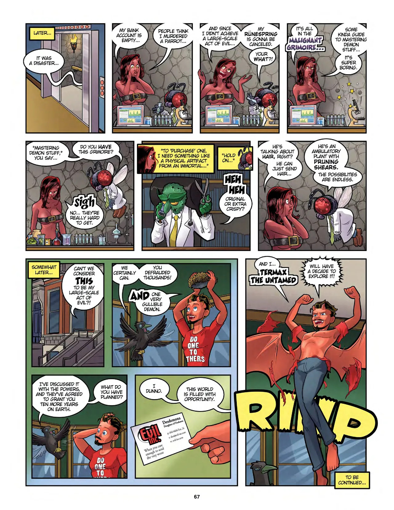 Evil Inc. After Dark Vol.5 - Full Stream Ahead - Page 68