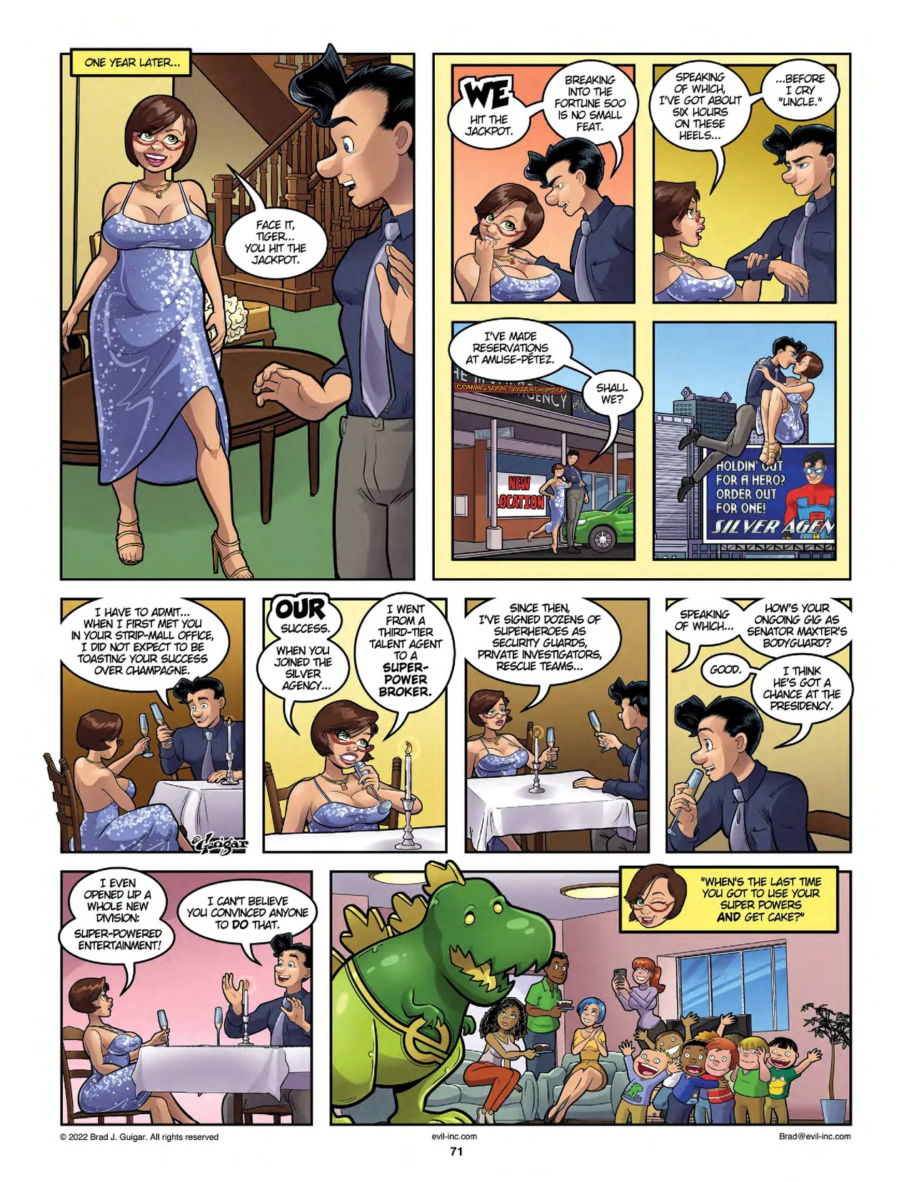Evil Inc. After Dark Vol.5 - Full Stream Ahead - Page 72