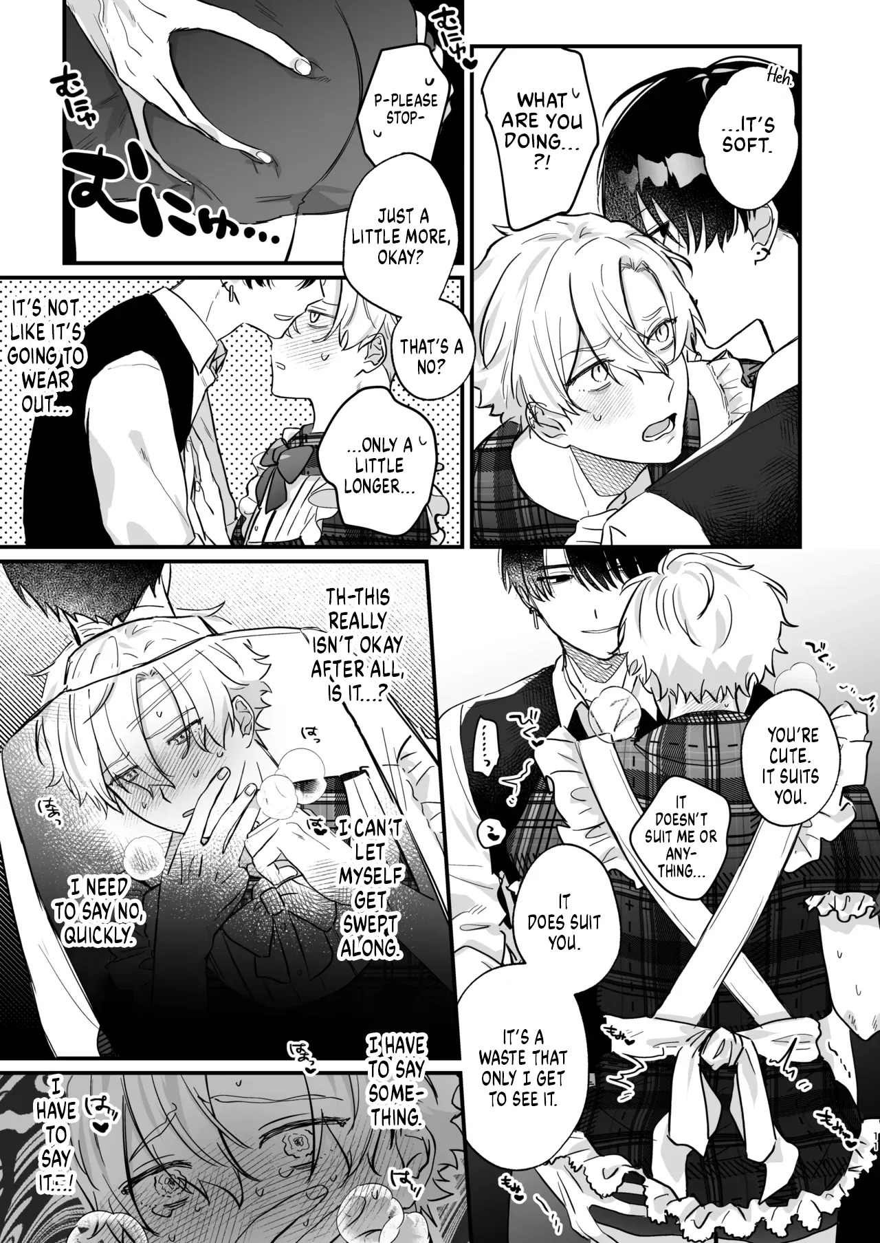 [Omaegawarui (Amemiya Koame)] Oshi ni Makemakuttetara Josou Sex de Mesuochi Saseraretemashita [English] {Yengli} [Digital] - Page 11