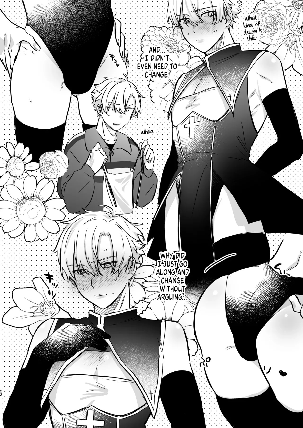 [Omaegawarui (Amemiya Koame)] Oshi ni Makemakuttetara Josou Sex de Mesuochi Saseraretemashita [English] {Yengli} [Digital] - Page 22