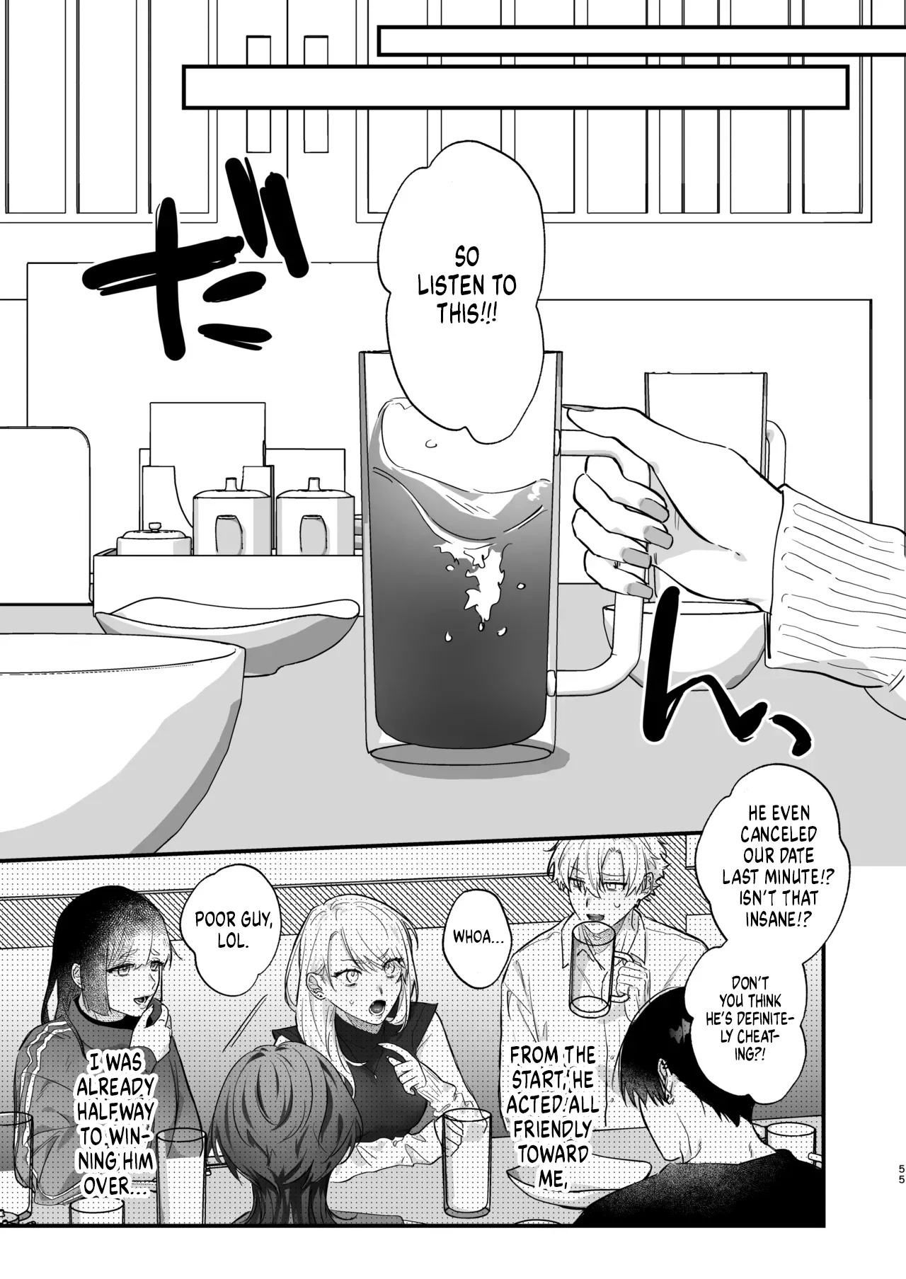 [Omaegawarui (Amemiya Koame)] Oshi ni Makemakuttetara Josou Sex de Mesuochi Saseraretemashita [English] {Yengli} [Digital] - Page 55