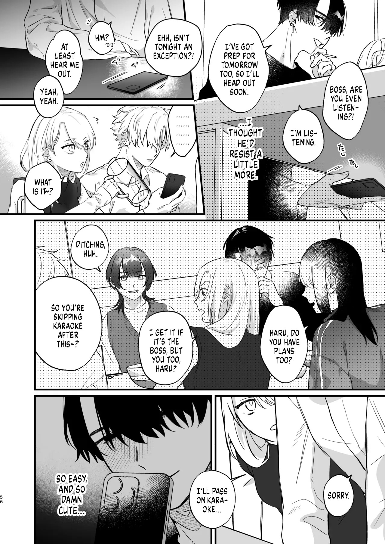 [Omaegawarui (Amemiya Koame)] Oshi ni Makemakuttetara Josou Sex de Mesuochi Saseraretemashita [English] {Yengli} [Digital] - Page 56