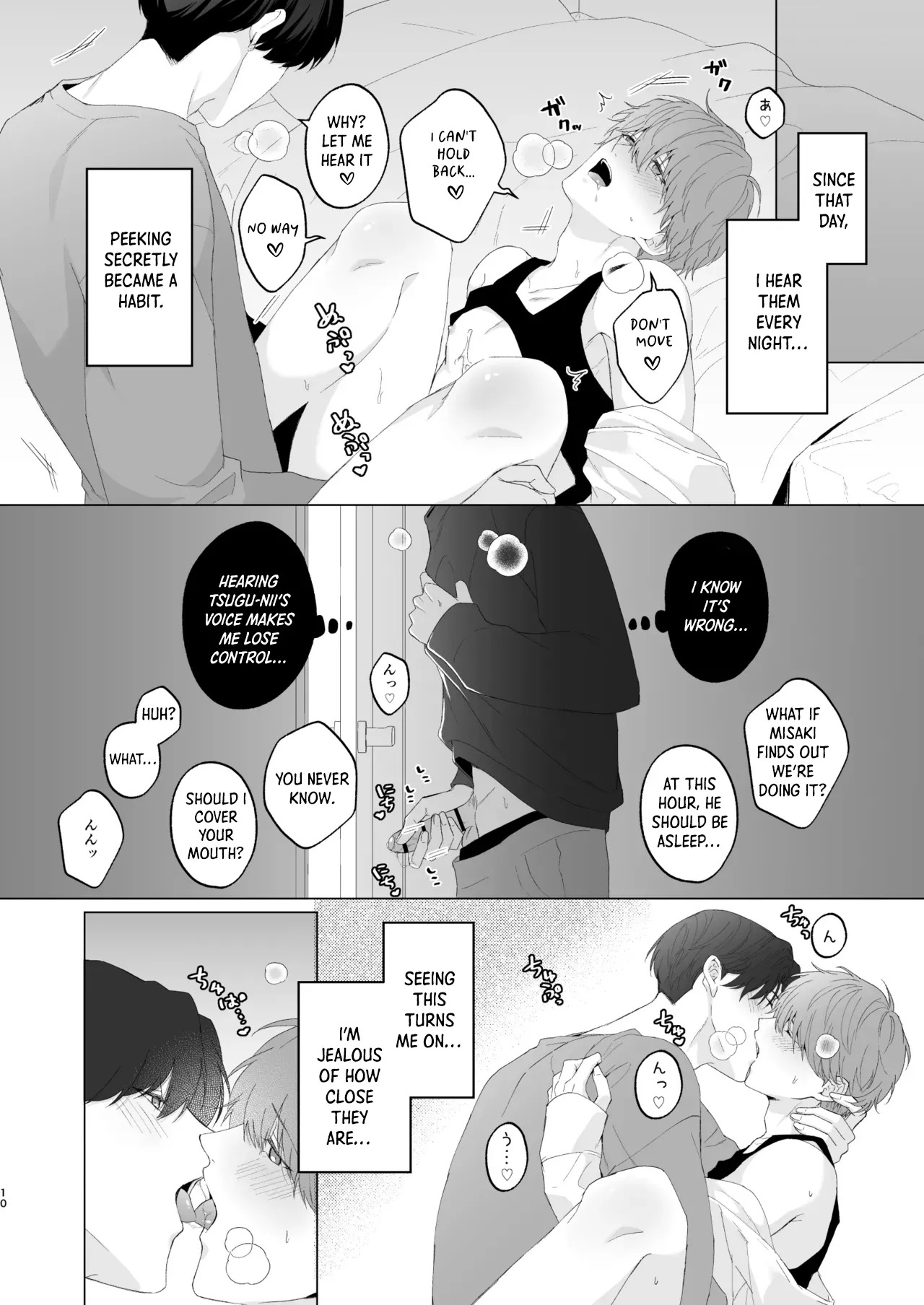 [Potato Farm (Oimo)] San Kyodai de Nakayoshi Etchi Chinan Ukete [English] {Yengli} [Digital] - Page 10
