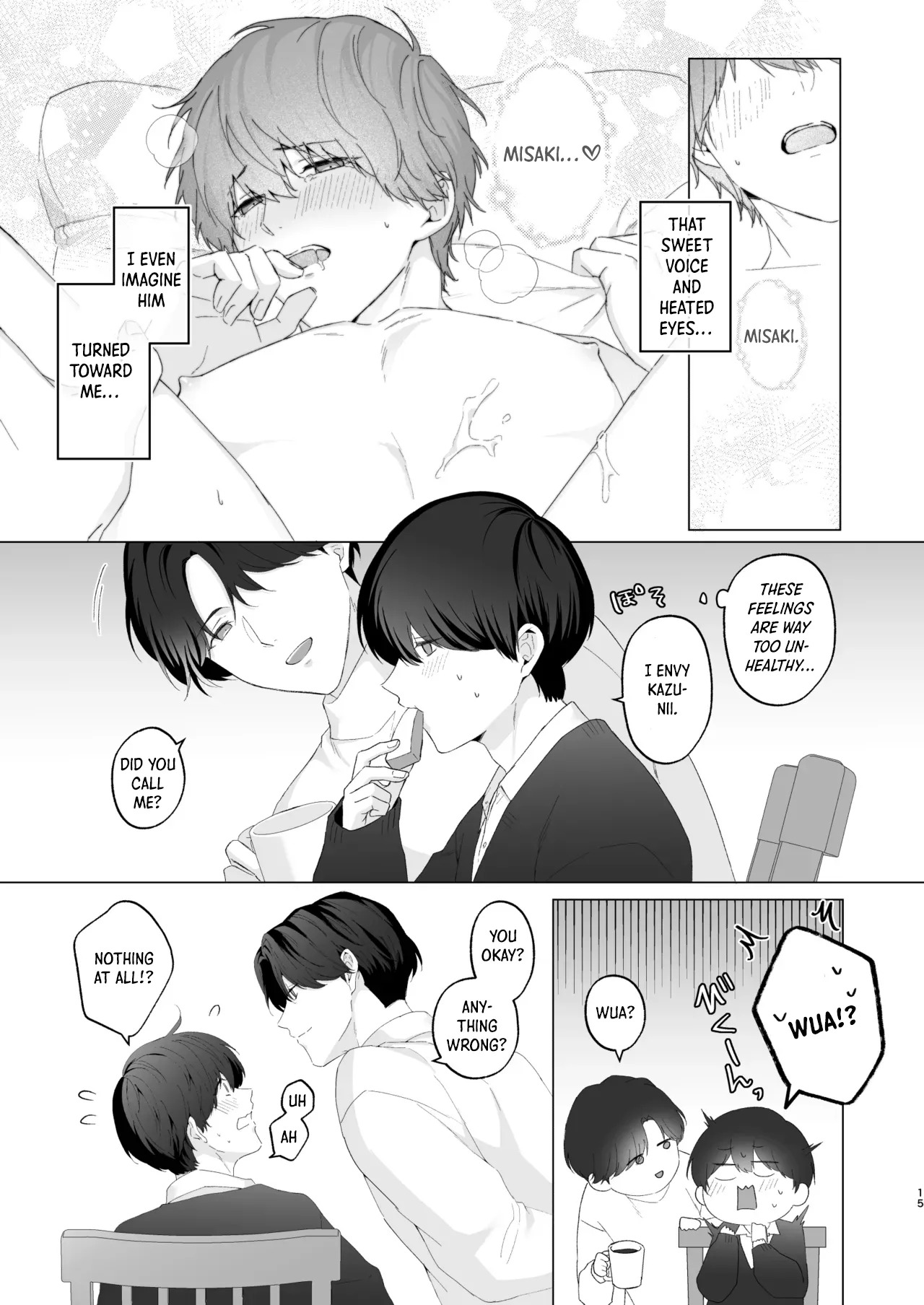[Potato Farm (Oimo)] San Kyodai de Nakayoshi Etchi Chinan Ukete [English] {Yengli} [Digital] - Page 15