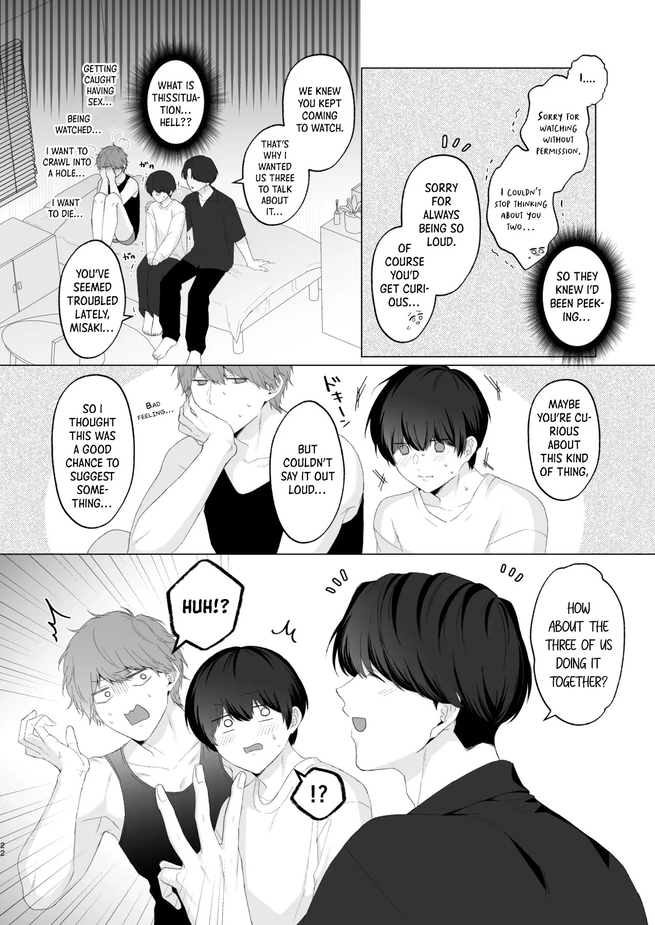 [Potato Farm (Oimo)] San Kyodai de Nakayoshi Etchi Chinan Ukete [English] {Yengli} [Digital] - Page 22