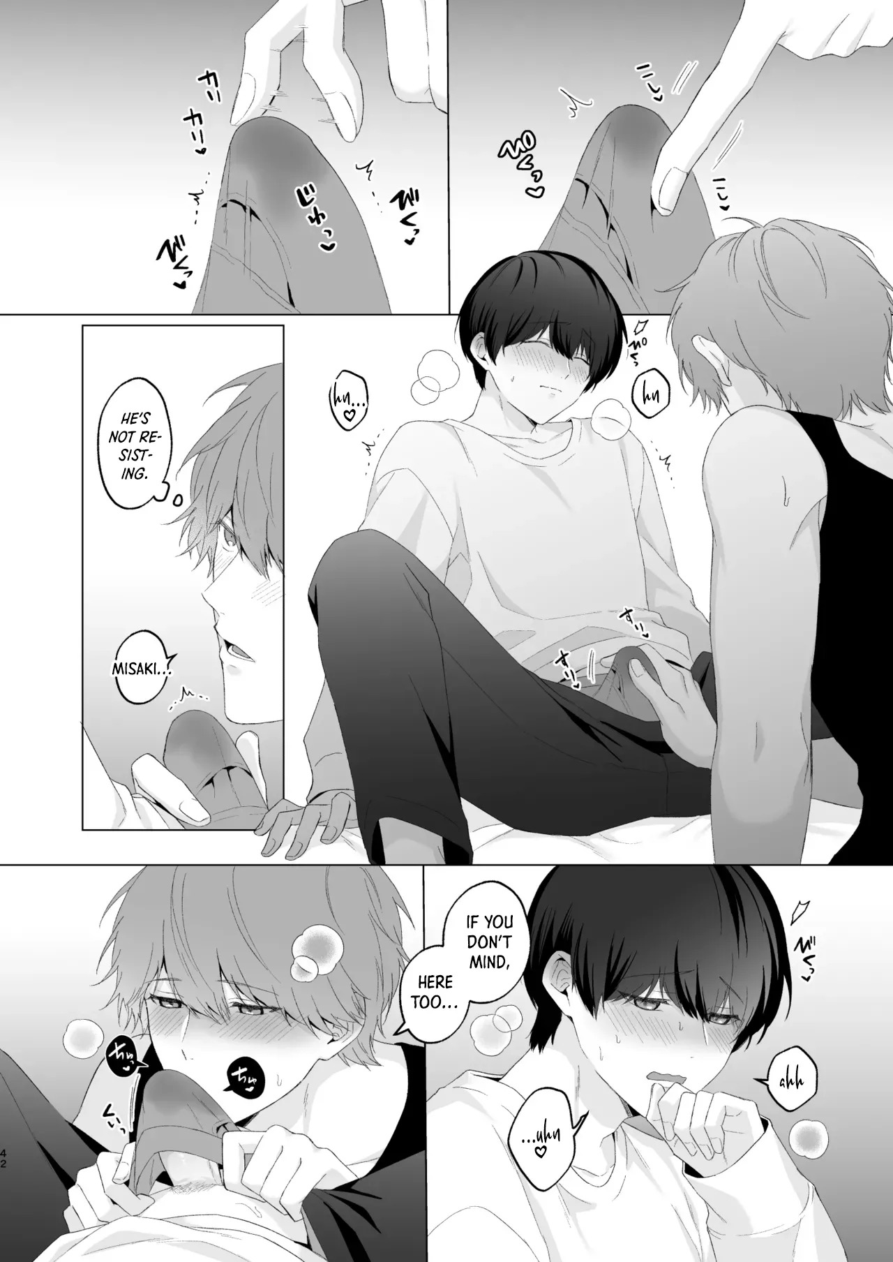 [Potato Farm (Oimo)] San Kyodai de Nakayoshi Etchi Chinan Ukete [English] {Yengli} [Digital] - Page 42