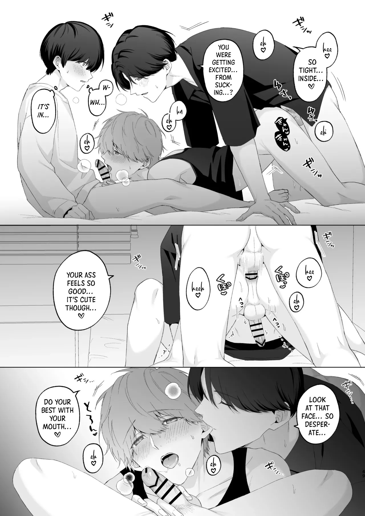 [Potato Farm (Oimo)] San Kyodai de Nakayoshi Etchi Chinan Ukete [English] {Yengli} [Digital] - Page 49