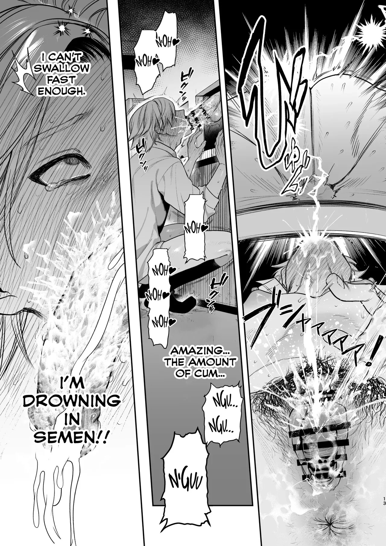 [Club Renew (Teniya Yoshiwaki)] Former-Yankee Cuntboy in a Solo Video Viewing Room (with a Gloryhole) [English] {Yengli} [Digital] - Page 14
