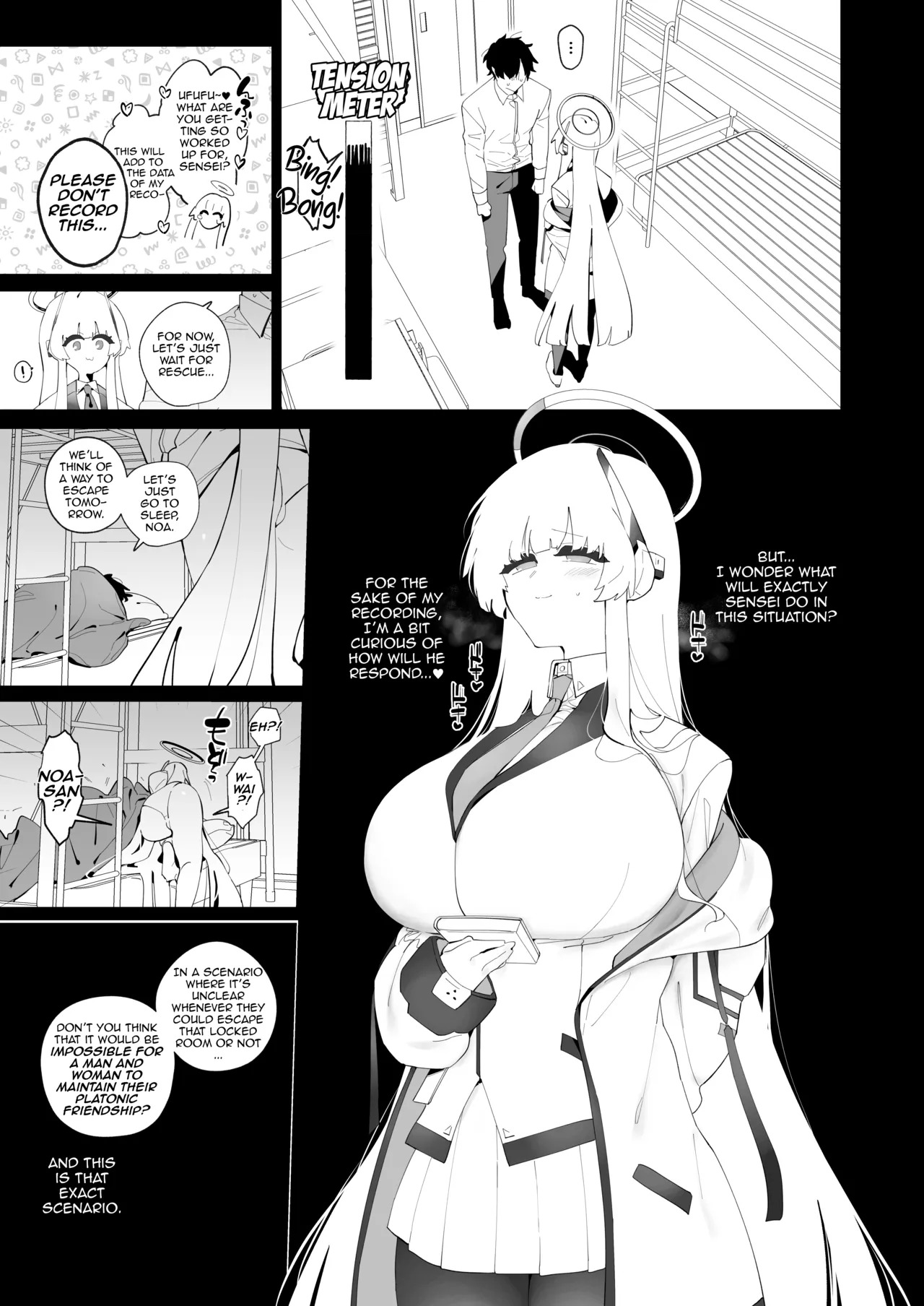 [Meitei works (Keishirou)] Noa to Hakozume | Noa and the Locked Room (Blue Archive) [English] [DeppoTL] [Digital] - Page 4